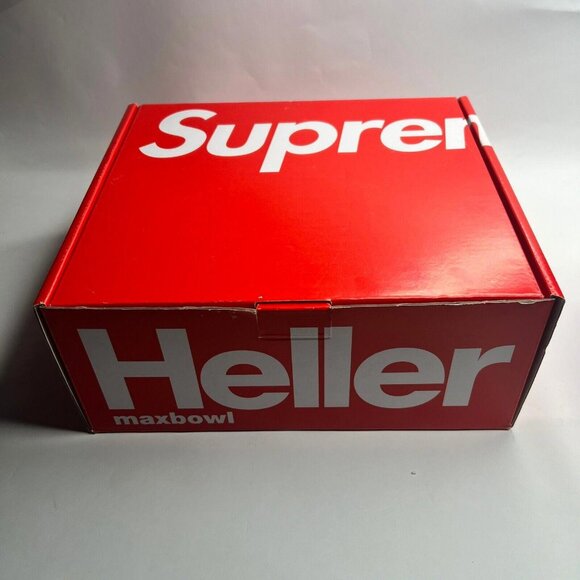 SS23A21 Supreme x Heller Bowls ( set of 6 ) Red Maxbowl New - Picture 3 of 4